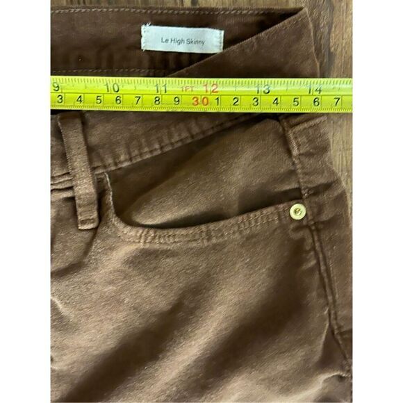 FRAME le high skinny corduroy pants size 28 - Picture 5 of 7